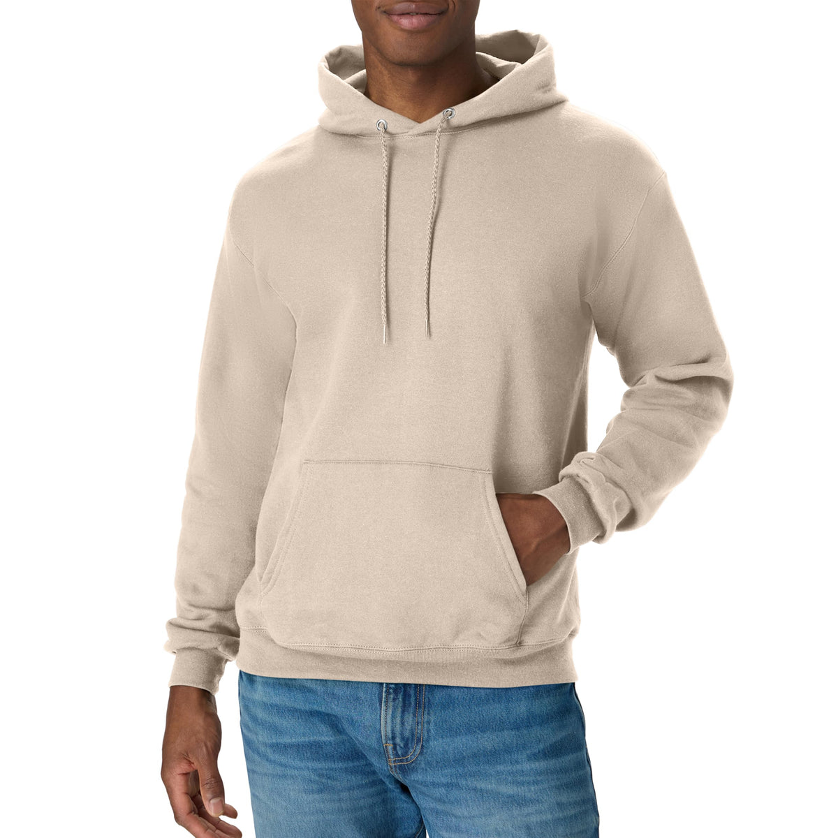 Men's Hoodie - EcoSmart Fleece Hooded Sweatshirt for Men & Women - Midweight Fleece - Big & Tall Available