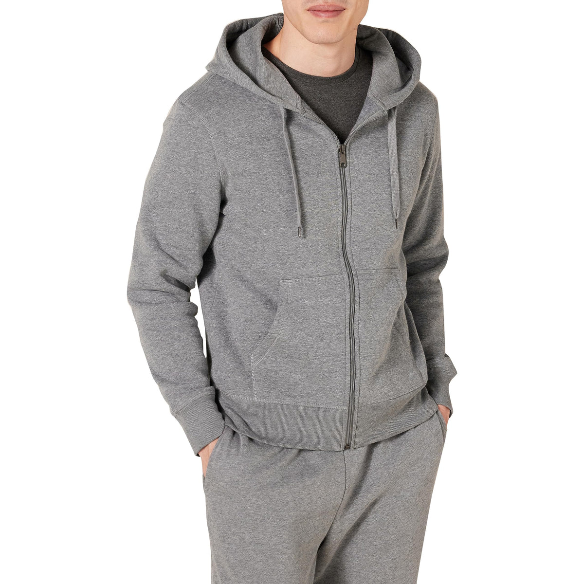 Men's Full-Zip Fleece Hoodie Sweatshirt (Available in Big & Tall)
