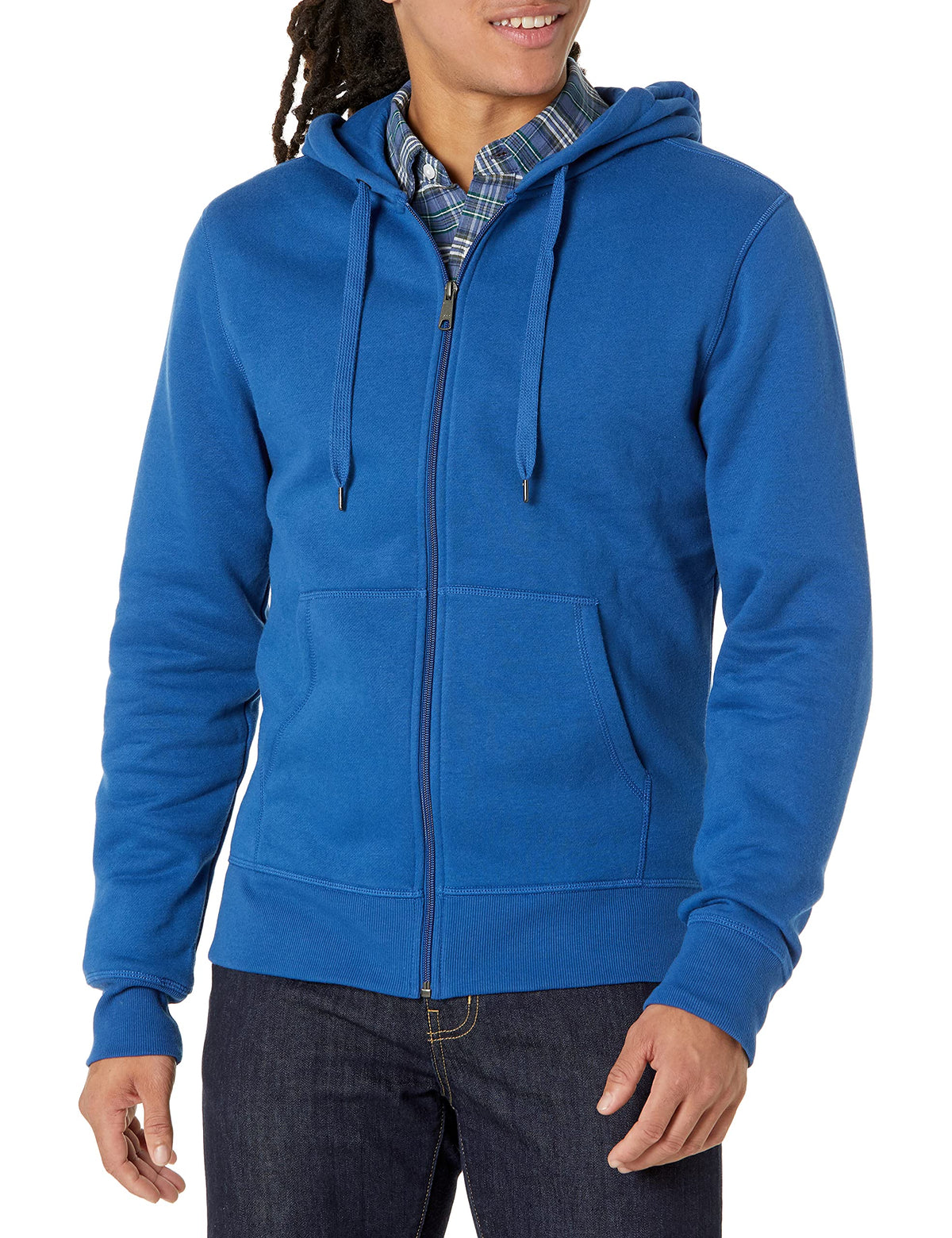 Men's Full-Zip Fleece Hoodie Sweatshirt (Available in Big & Tall)