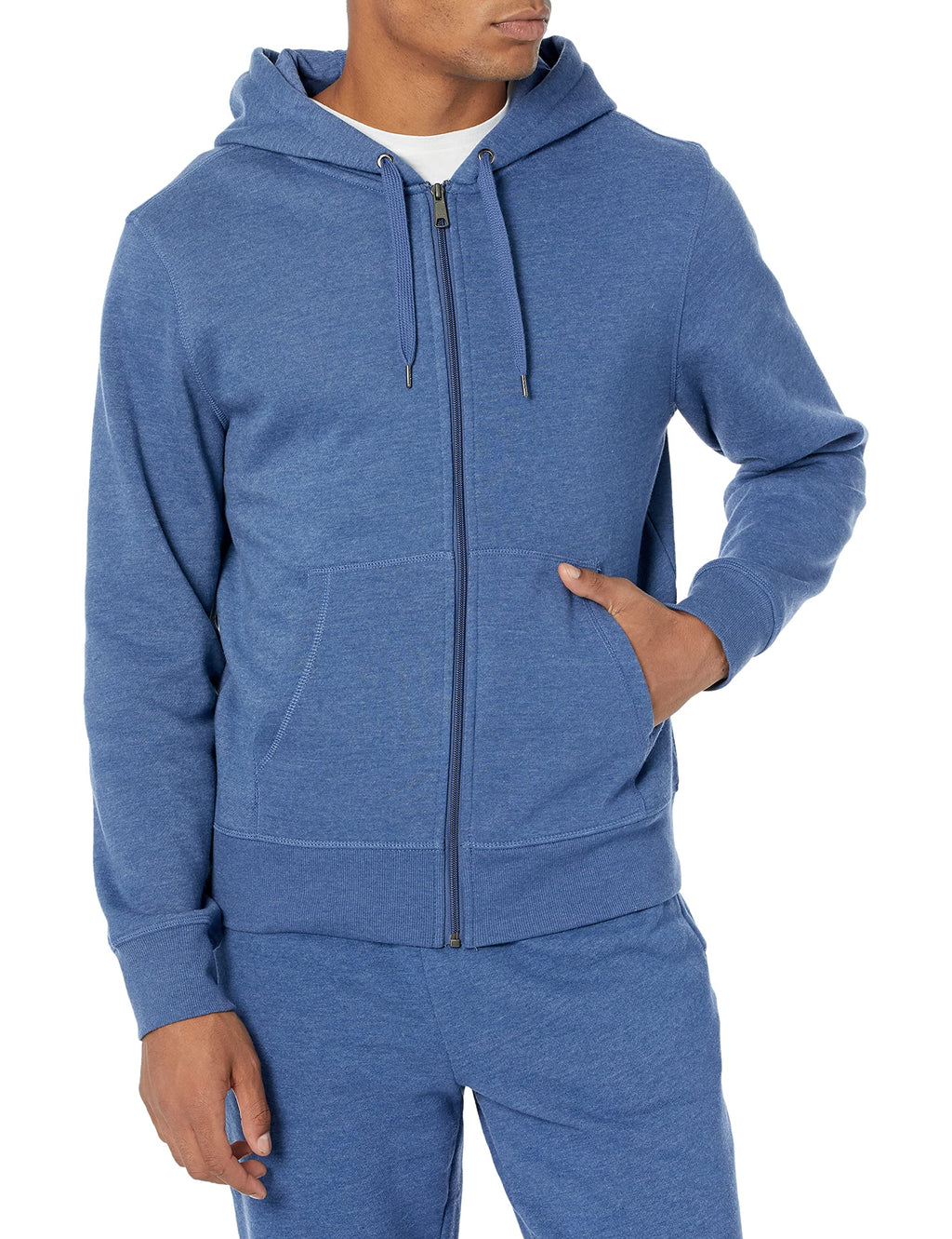 Men's Full-Zip Fleece Hoodie Sweatshirt (Available in Big & Tall)