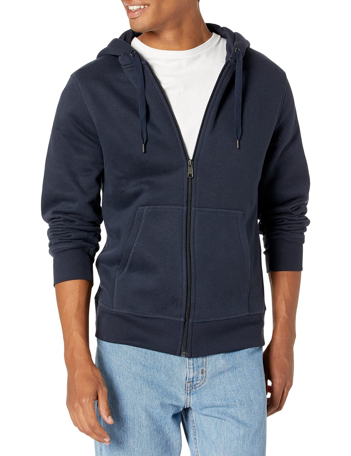 Men's Full-Zip Fleece Hoodie Sweatshirt (Available in Big & Tall)