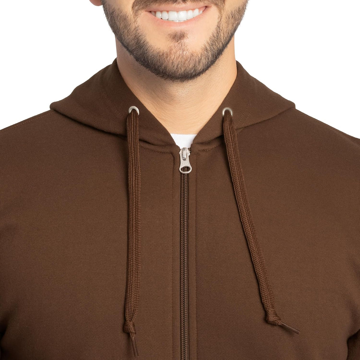 Fleece Full Zip Hoodie Sweatshirt