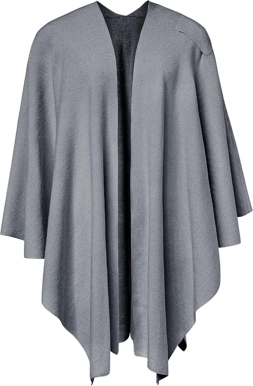 Cross Front Poncho Shawl Wrap Elegant Wedding Formal