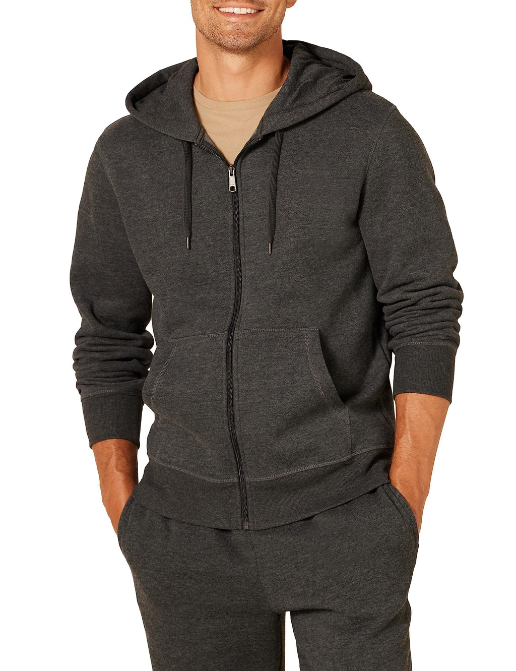 Men's Full-Zip Fleece Hoodie Sweatshirt (Available in Big & Tall)