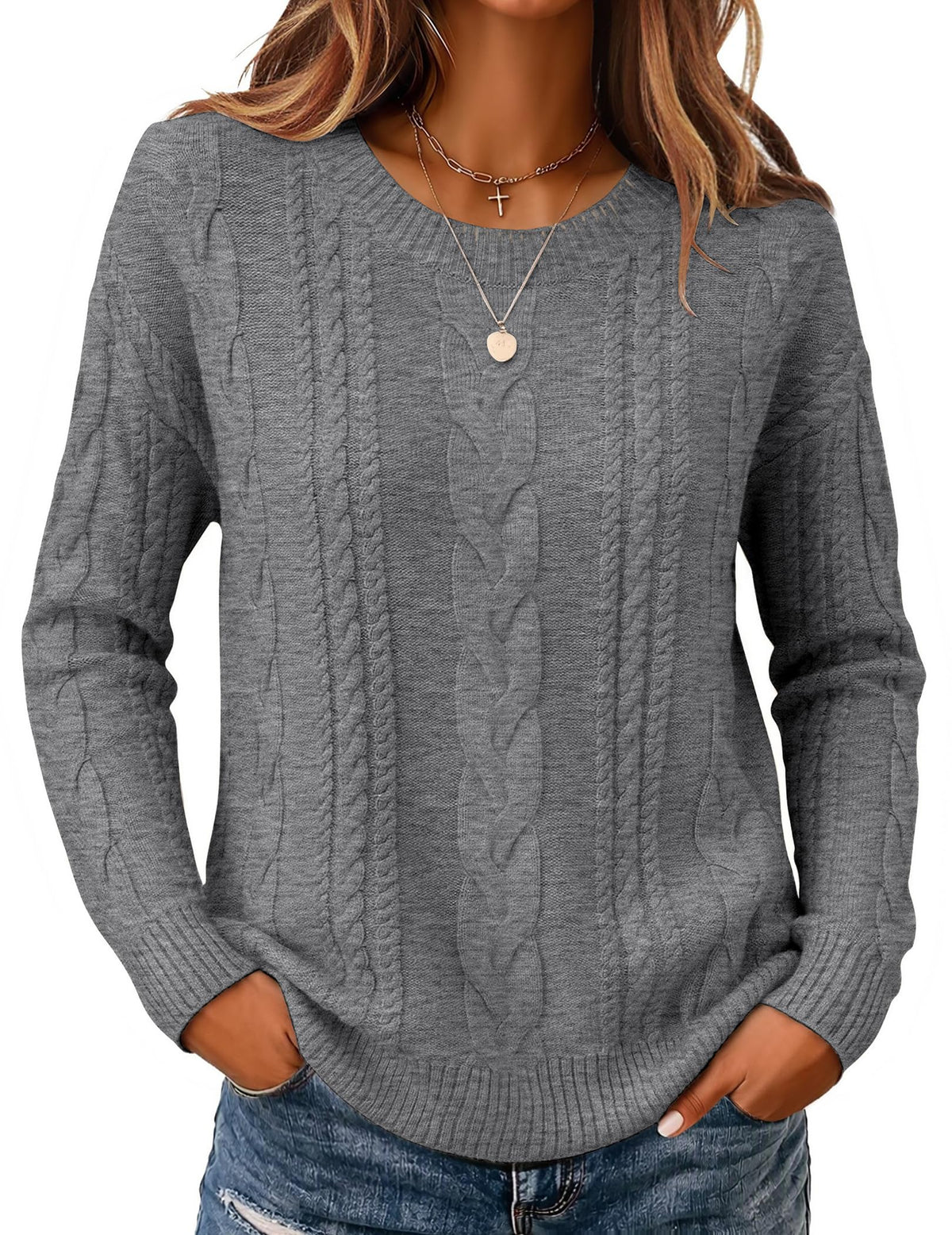 Sweaters for Women 2026 Loose Fit Casual