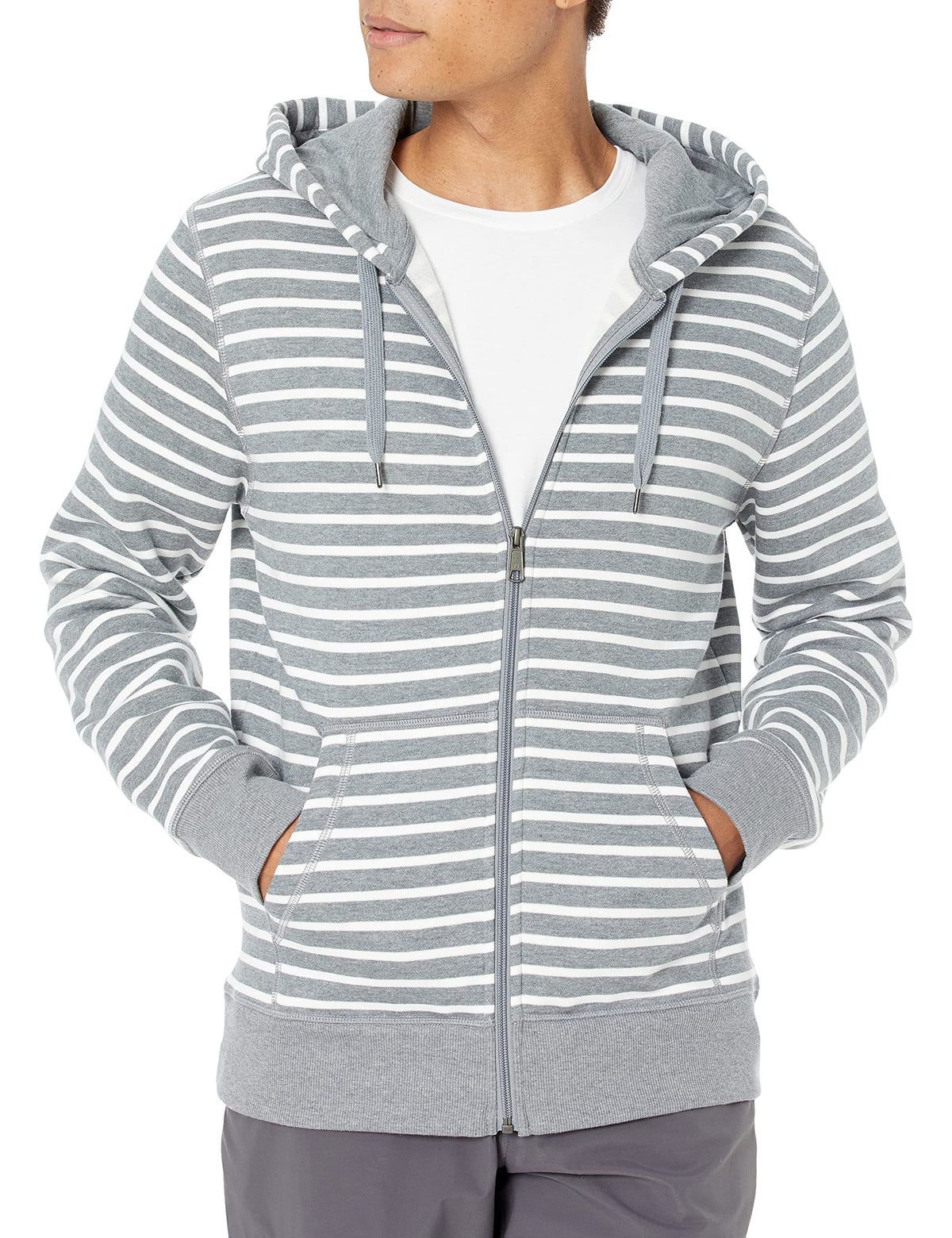 Men's Full-Zip Fleece Hoodie Sweatshirt (Available in Big & Tall)